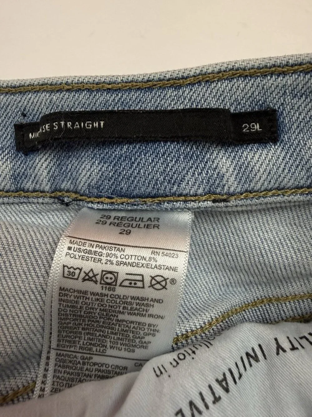Banana Republic Denim Shorts Women 29 Mid Rise Straight Raw Hem Light Wash